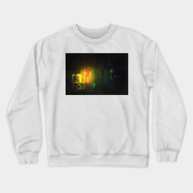 Japan - 'Midnight Lantern Light' Crewneck Sweatshirt by LittleJapan